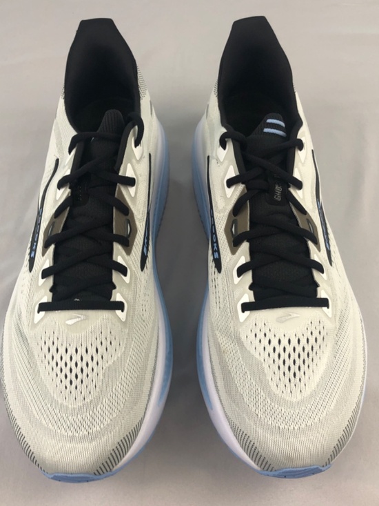 NIB Brooks Ghost 18 Wh/Blk/Open Air Mens Sneakers 110493-1D-172 Size 14D main image 9